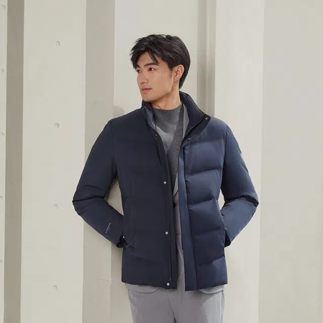 波司登 都市通勤系列 商务绅士加厚羽绒服 男款
