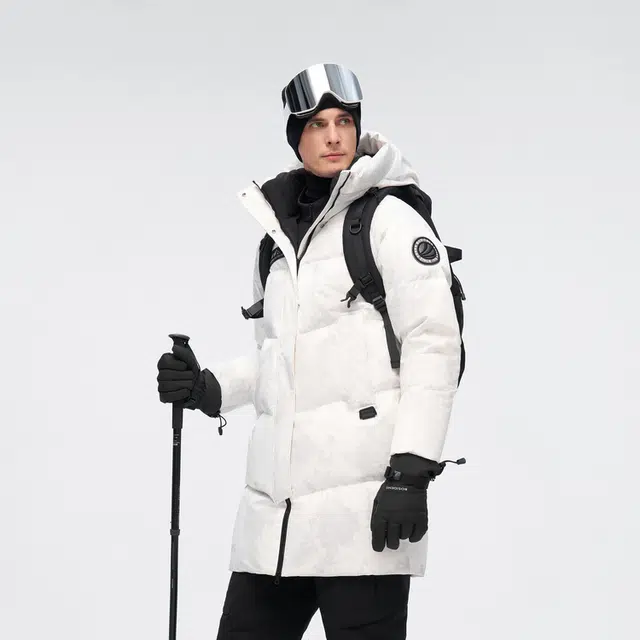 波司登 户外经典极寒系列保暖防风羽绒服 男款