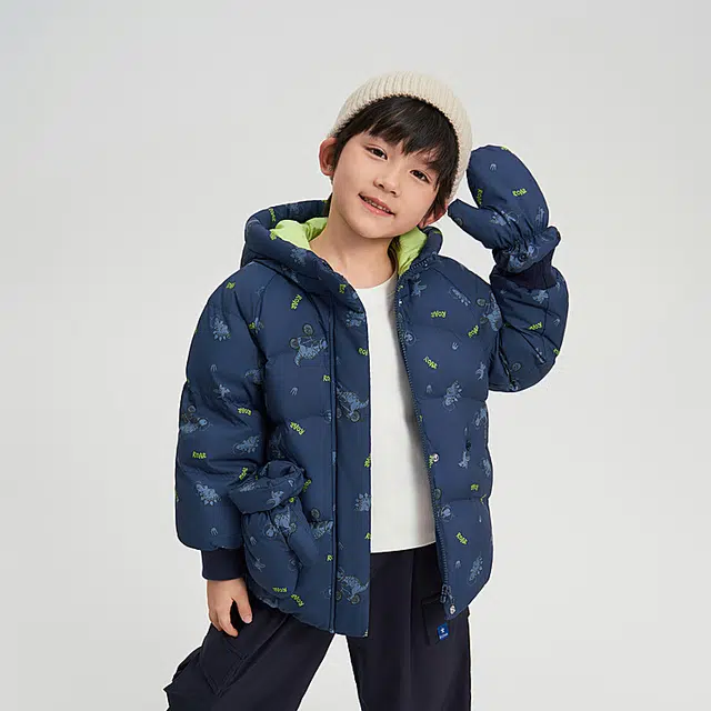 波司登羽绒服 舒适柔软纯色百搭保暖 中小童