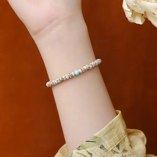 豫银 星月祈愿 • 心静如水系列宁静澄澈禅意生活简约 星月菩提 自然色手链手串 女款
