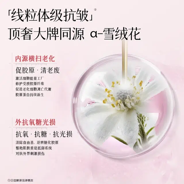 优理氏 优理氏雪绒花时光肽抚纹套盒 提亮淡纹紧致