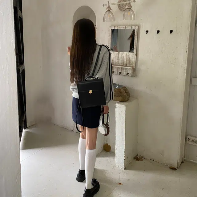 兔半眠 圆领宽松卫衣纯色短裙裙装套装 女款 礼盒
