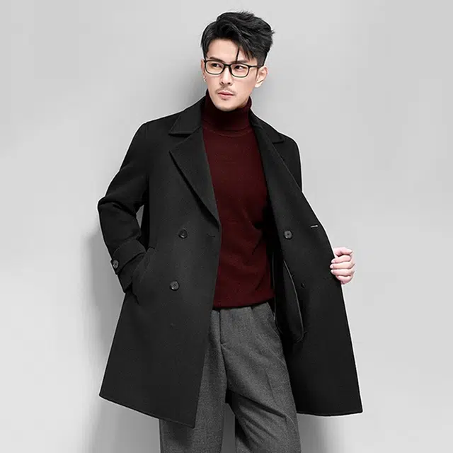 比利斯山羊 舒适潮流保暖男士大衣外套 男女同款