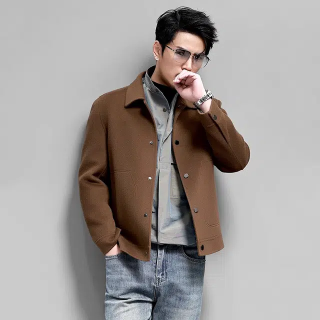 比利斯山羊 休闲舒适百搭长袖大衣 男女同款