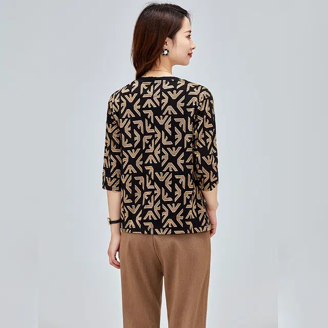 比利斯山羊 女式上衣休闲中袖打底衫衬衫 女款