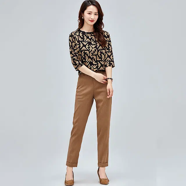 比利斯山羊 女式上衣休闲中袖打底衫衬衫 女款