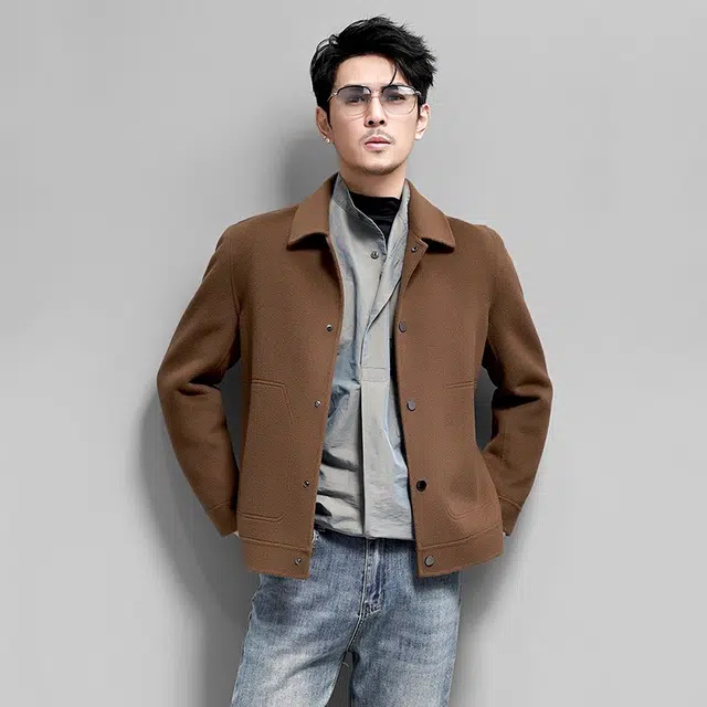 比利斯山羊 休闲舒适百搭长袖大衣 男女同款