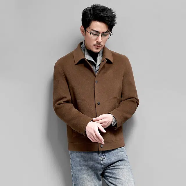 比利斯山羊 休闲舒适百搭长袖大衣 男女同款