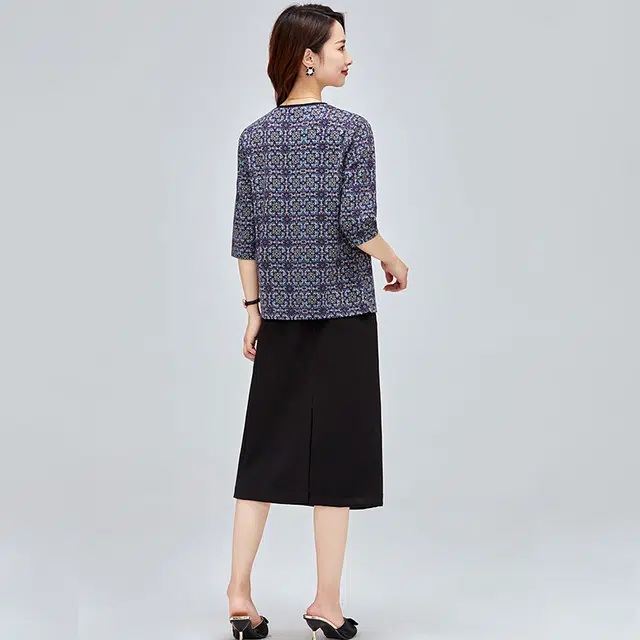 比利斯山羊 女式上衣休闲商务中袖打底衬衫 女款