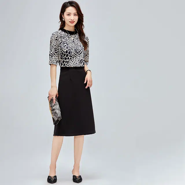 比利斯山羊 衬衣女式上衣休闲中袖打底衫衬衫 女款