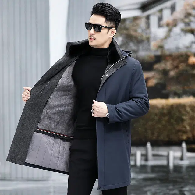 比利斯山羊 时尚休闲大气派克服外套 男女同款