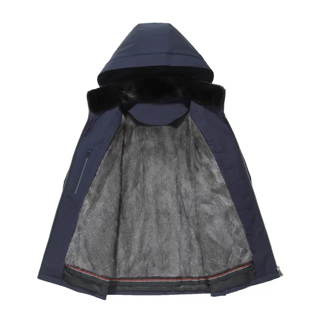 比利斯山羊 水貂时尚休闲大气派克服外套 男女同款