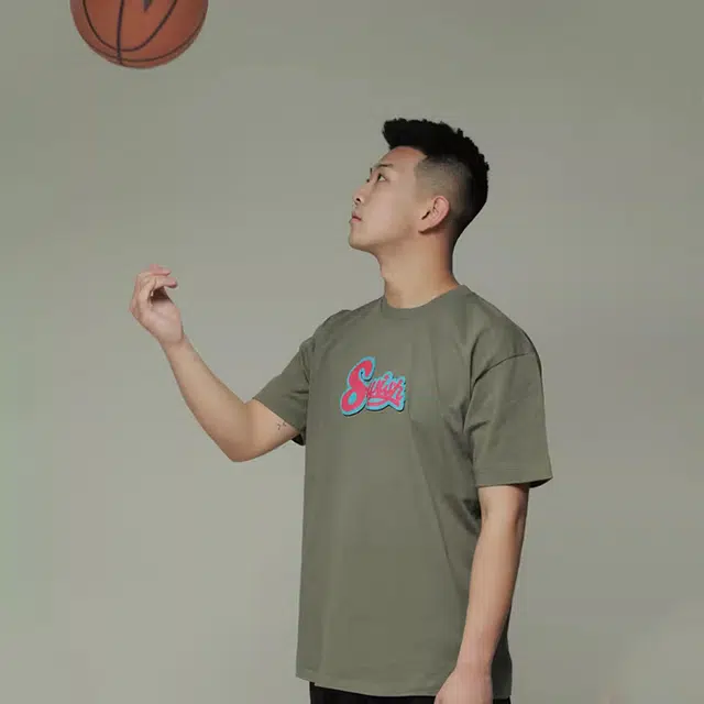 SWISH THE BALL IN T