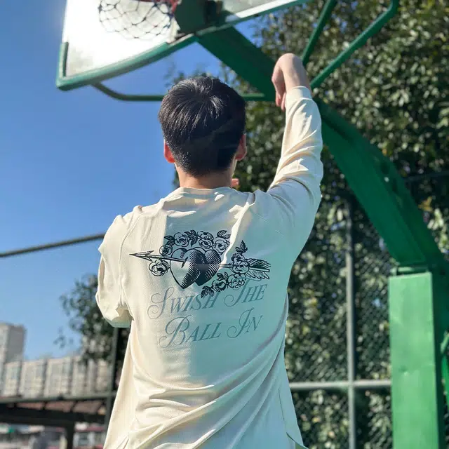 SWISH THE BALL IN T