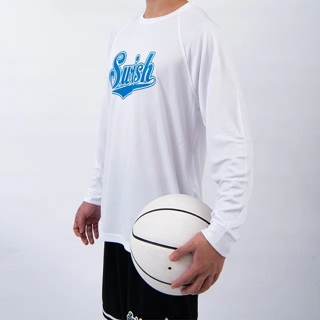 SWISH THE BALL IN T
