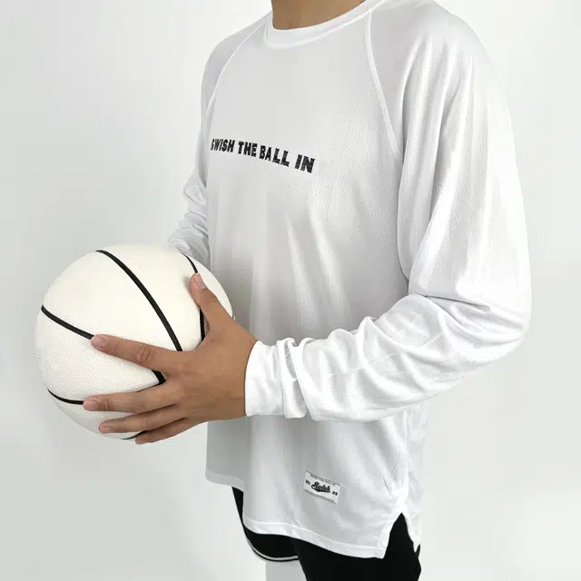 SWISH THE BALL IN T