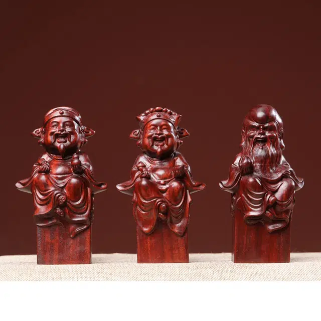 得笙陌 家居客厅饰品文玩 血檀 摆件 男女同款情侣款