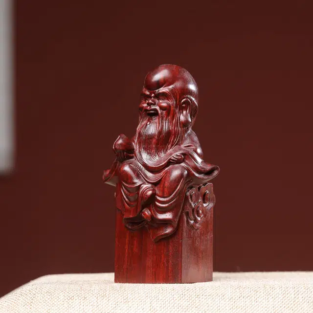 得笙陌 家居客厅饰品文玩 血檀 摆件 男女同款情侣款