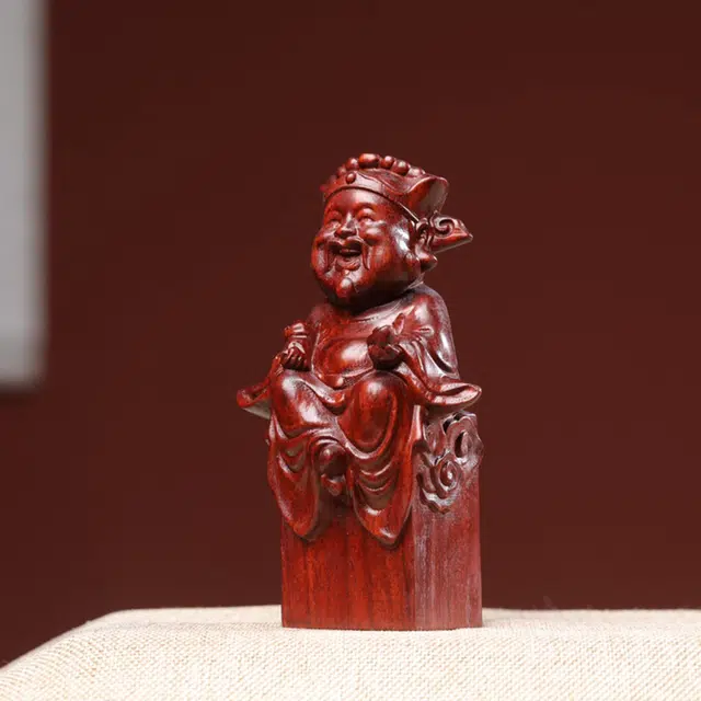 得笙陌 家居客厅饰品文玩 血檀 摆件 男女同款情侣款