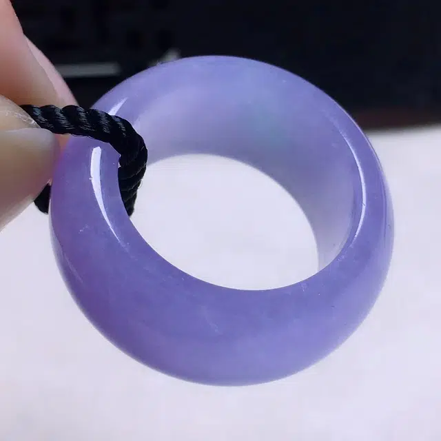 七小匠 国风 孤品 复古小众设计 简约 轻奢高级感 冰种 翡翠戒指 女款