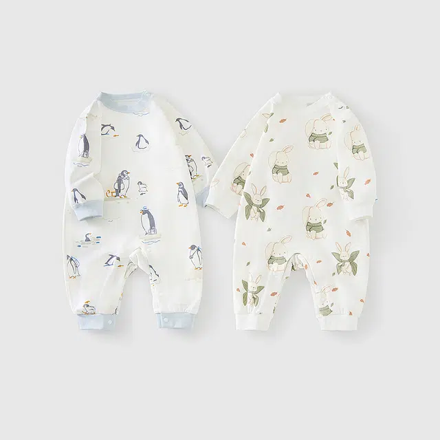 童泰 春秋爬服连体衣婴幼童