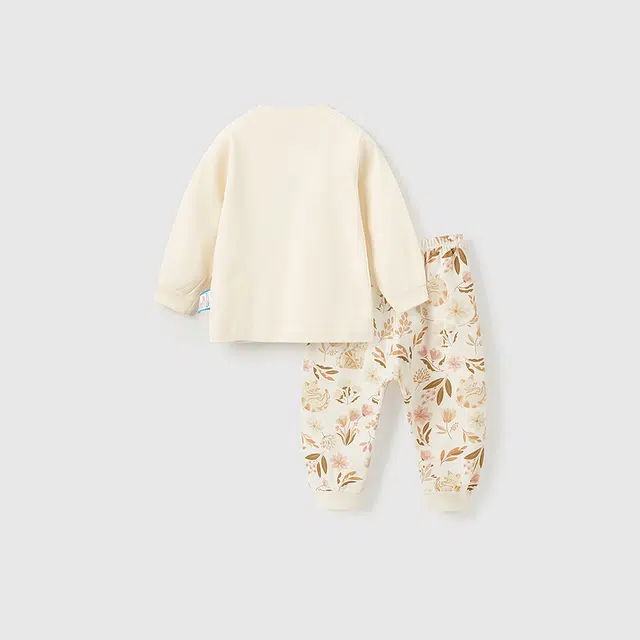 中小童 童泰 纯棉宝宝衣服家居服内衣套装