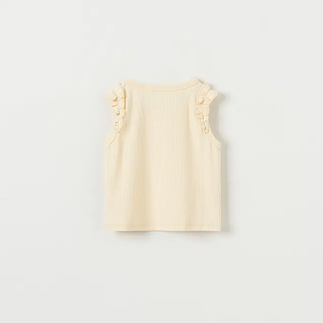 中小童 童泰女宝宝背心夏季莫代尔棉衣服女童休闲外出上衣花边袖吊带