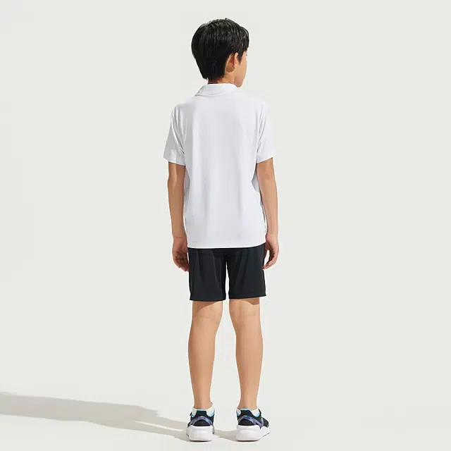 安踏儿童休闲运动套装 综训系列 针织舒适时尚上衣百搭亲肤长裤 青少年