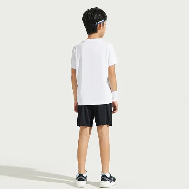 安踏儿童休闲运动套装 综训系列 针织舒适时尚上衣亲肤百搭长裤 青少年