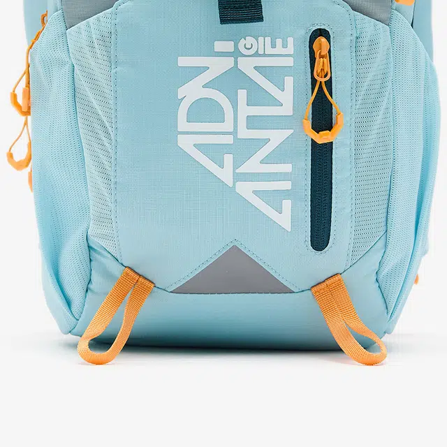 安踏儿童 大容量防泼水轻便 织物 双肩包 青少年 灰蓝