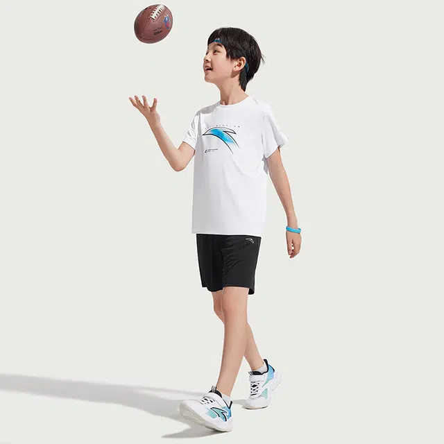 安踏儿童休闲运动套装 综训系列 针织舒适时尚 青少年