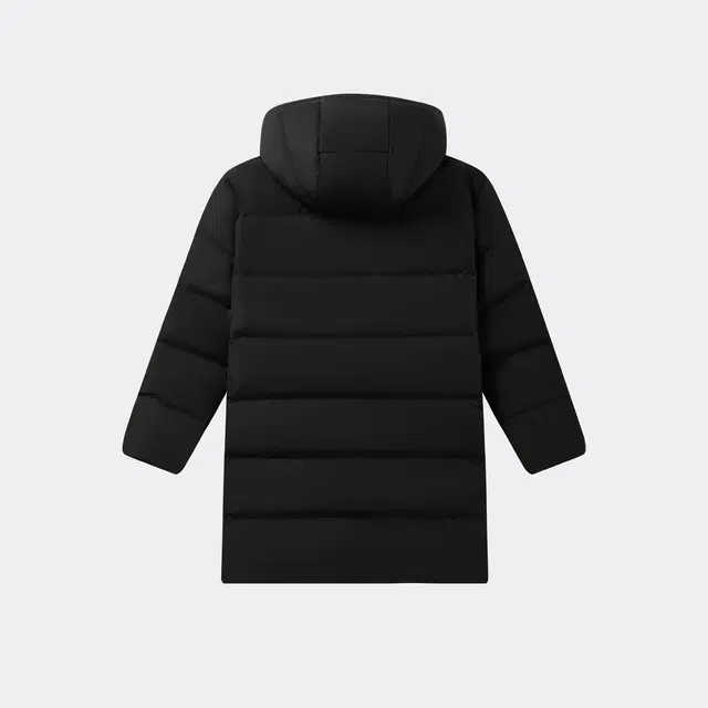 安踏儿童羽绒服 保暖中长梭织连帽鸭绒 儿童款
