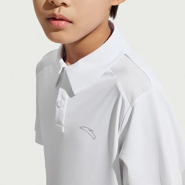 安踏儿童休闲运动套装 综训系列 针织舒适时尚上衣百搭亲肤长裤 青少年