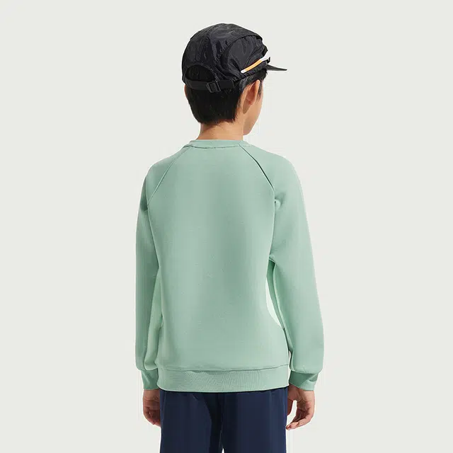 安踏儿童卫衣 跑步系列 针织时尚套头百搭 青少年