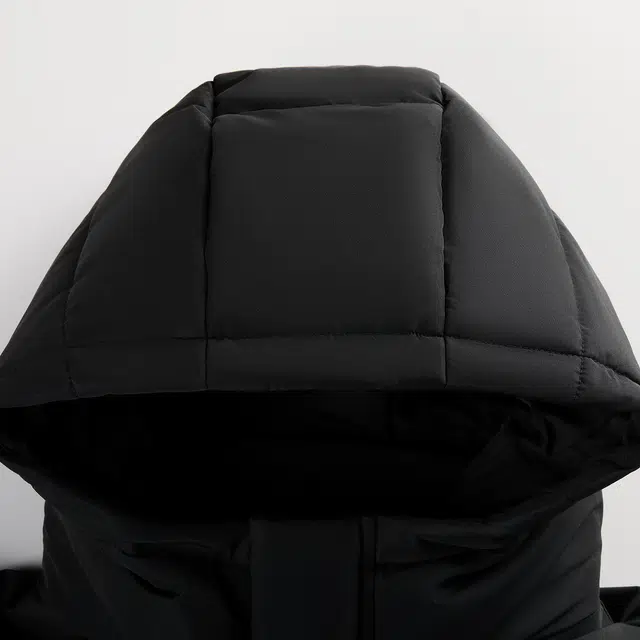 安踏儿童羽绒服 保暖中长梭织连帽鸭绒 儿童款