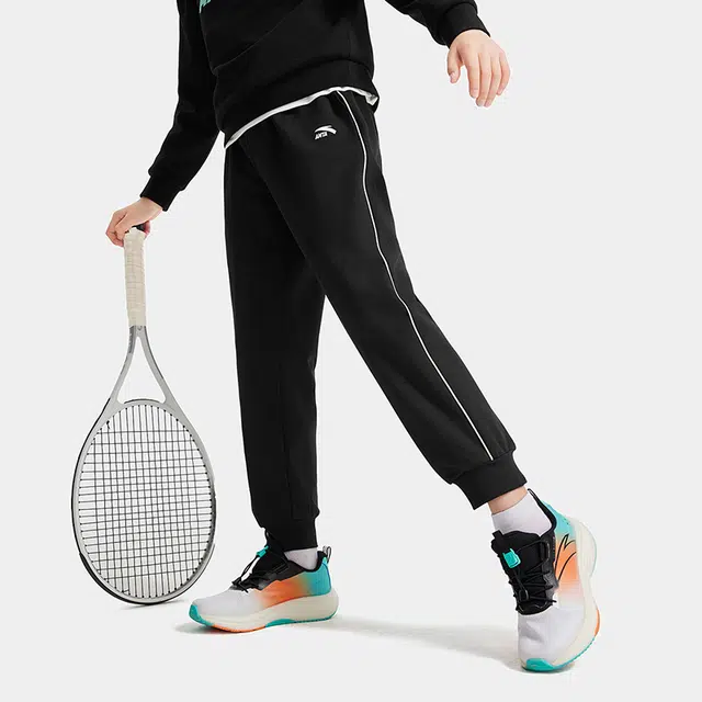 安踏儿童长裤 舒适百搭简约时尚速干运动休闲 青少年