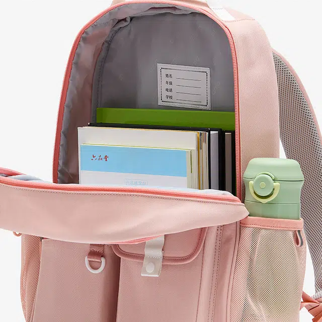 安踏儿童 潮流时尚轻量化防泼水大容量小学生双肩背包书包 涤纶 童包 大号 儿童款