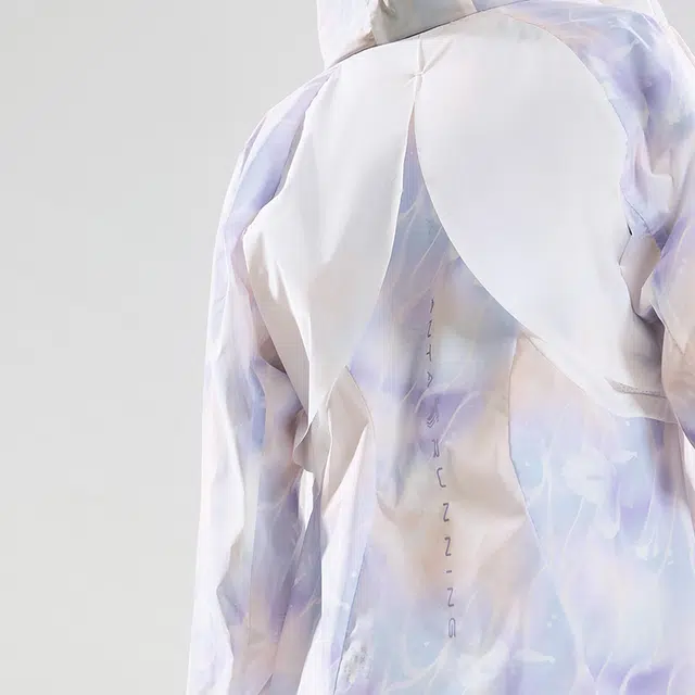 青少年 安踏儿童 拼色连帽长袖抗菌防晒服 夏橙色