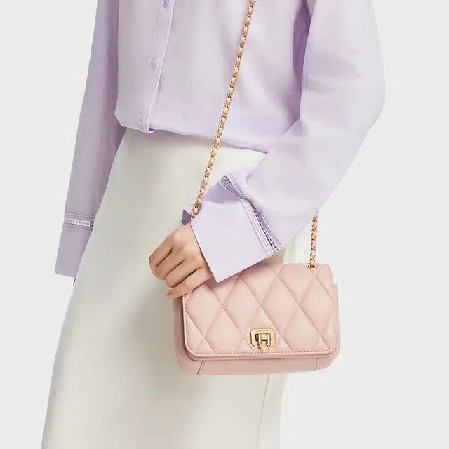 CHARLESKEITH ck PU CreamBlackLight Pink