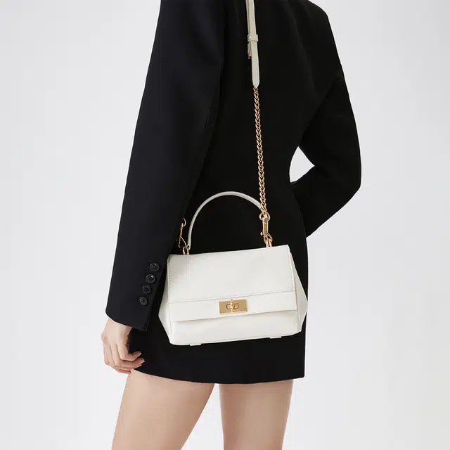 CHARLES&KEITH Cream/Black
