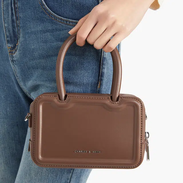 CHARLESKEITH ck PU ChocolateOatPinkSilver