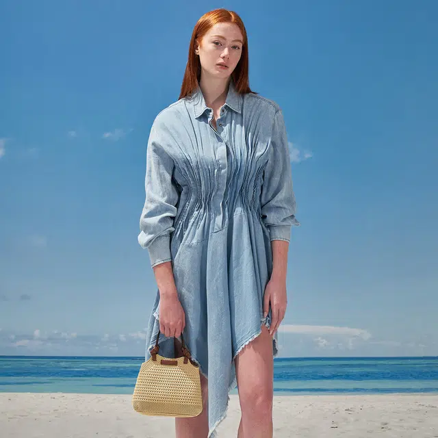 CHARLESKEITH PU ckTote WhiteMultiSand
