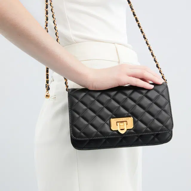 CHARLESKEITH PU ck BlackBeigeCream
