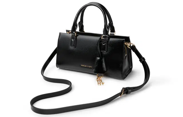 CHARLESKEITH ck 25 PU BlackMulberry PlumLight Pink