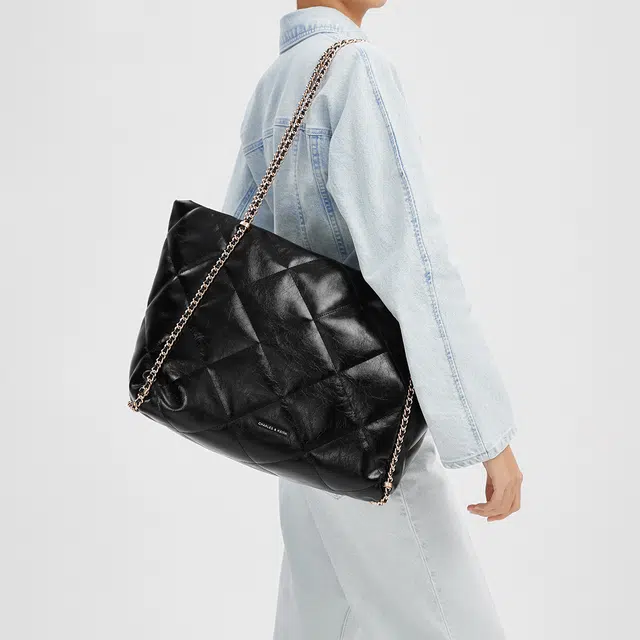 CHARLESKEITH ck PU BlackGreyCream