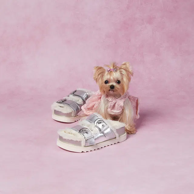 CHARLESKEITH ck EVA 3.5cm BrownSilverBeige