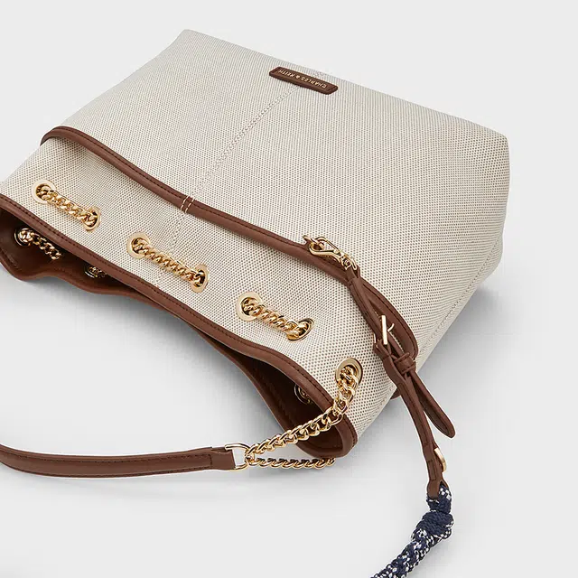 CHARLESKEITH ck Taupe Canvas