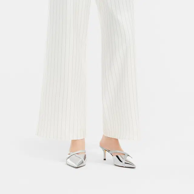 CHARLESKEITH ck 6.3cm SilverNudeBlack