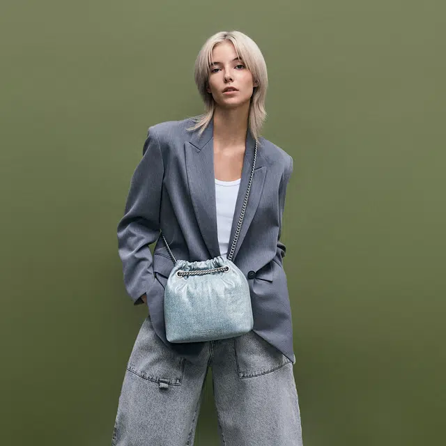 CHARLESKEITH ck PU Denim Blue