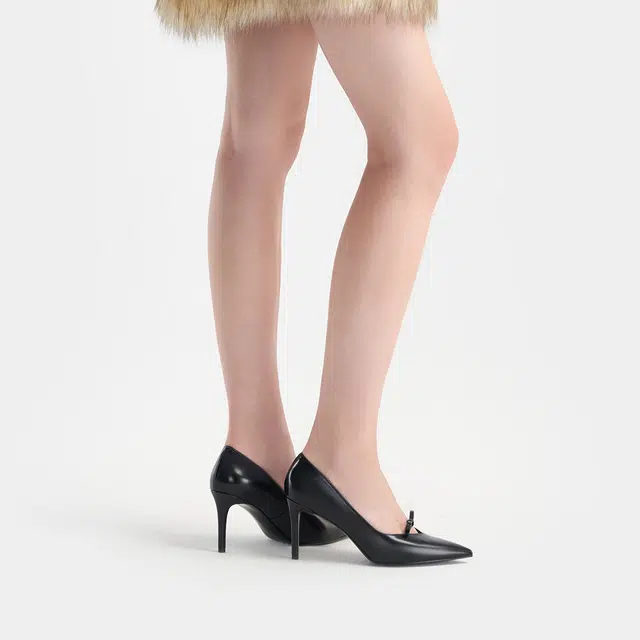 CHARLESKEITH ck PU 8.2cm Black BoxCARAMELSilver